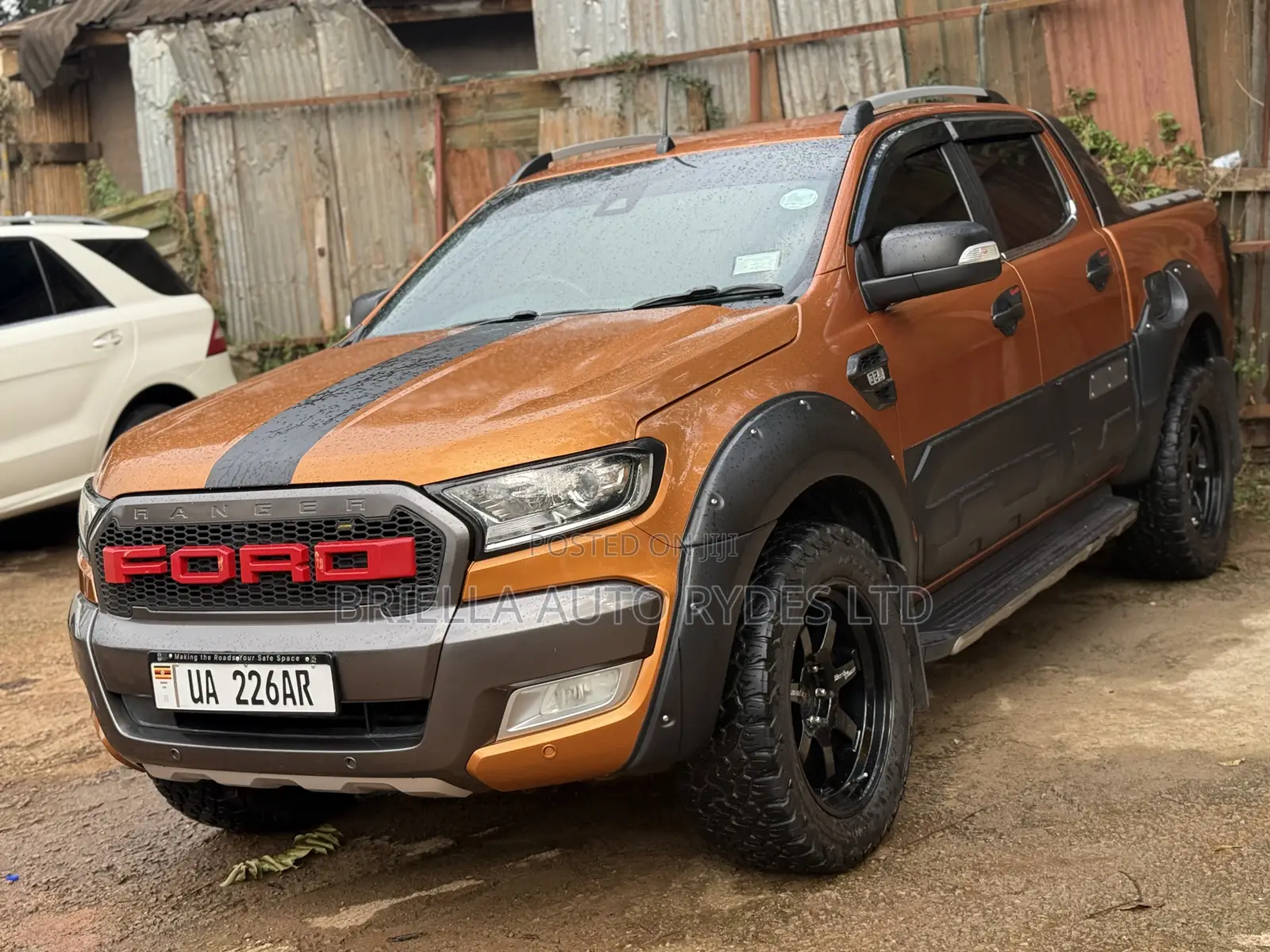 Ford Ranger Wildtrak 2017 Brown