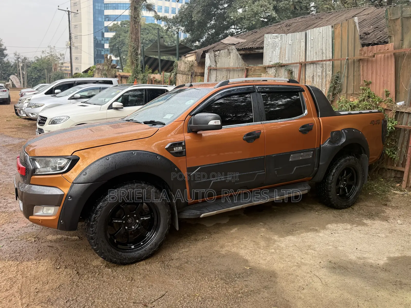 Ford Ranger Wildtrak 2017 Brown