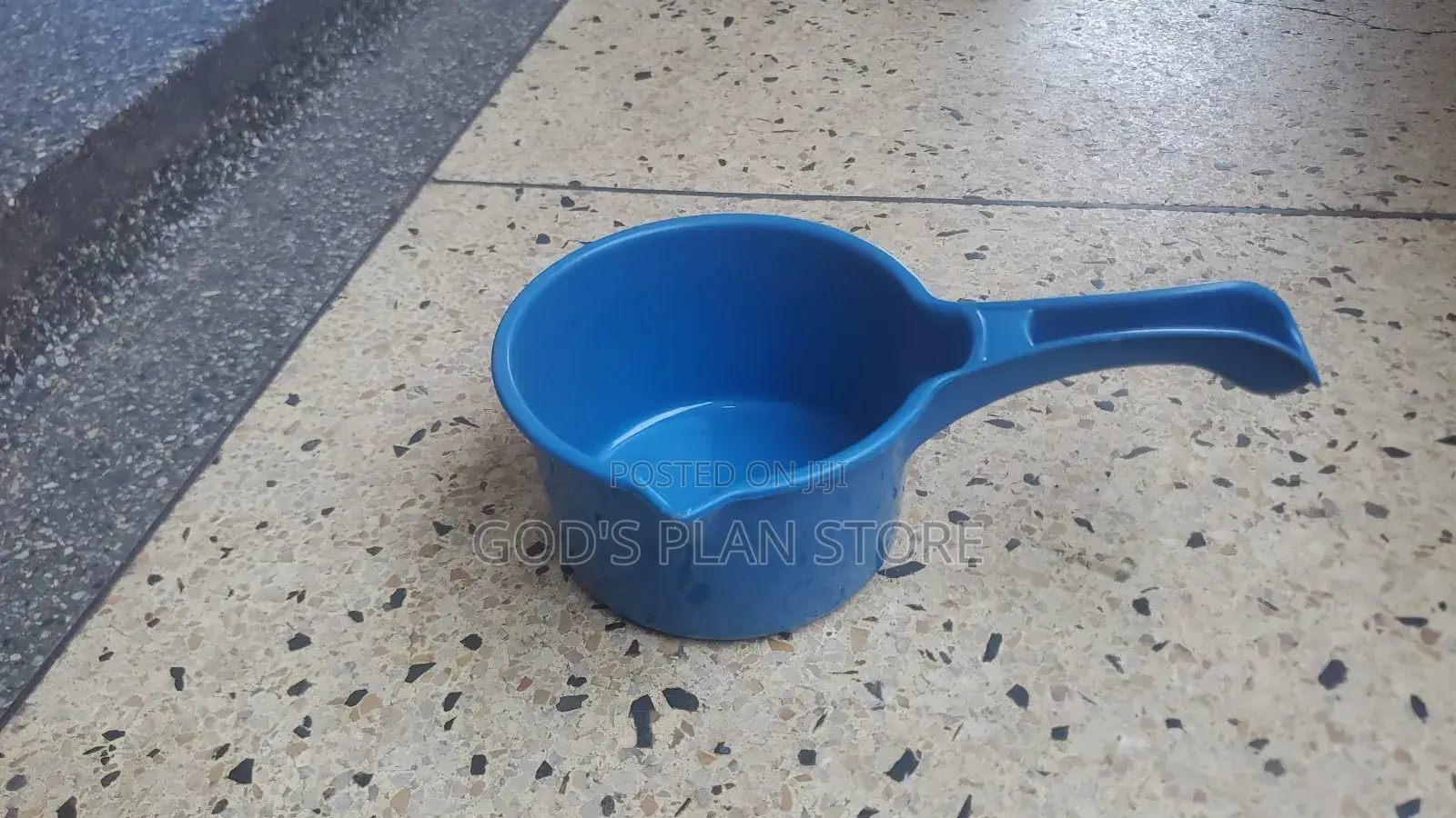 Blue Plastic Water Scooper