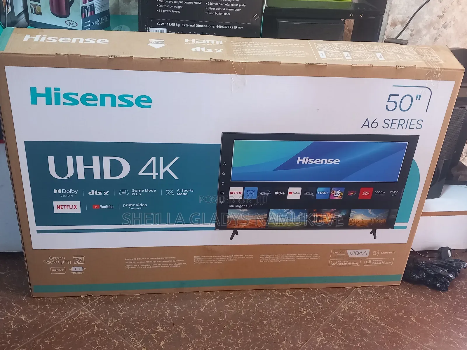 50 Inches Hisense Smart Tv