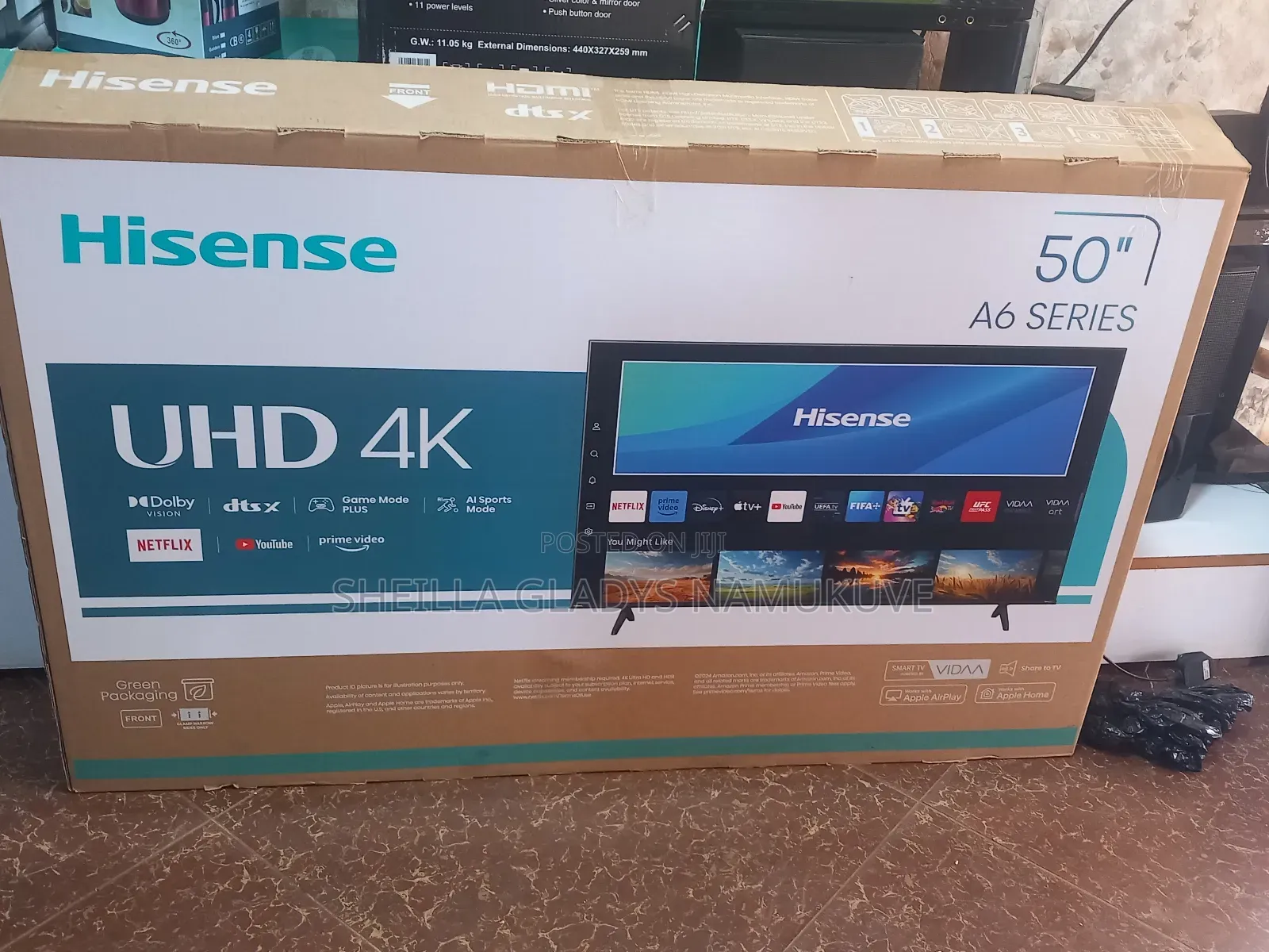 50 Inches Hisense Smart Tv