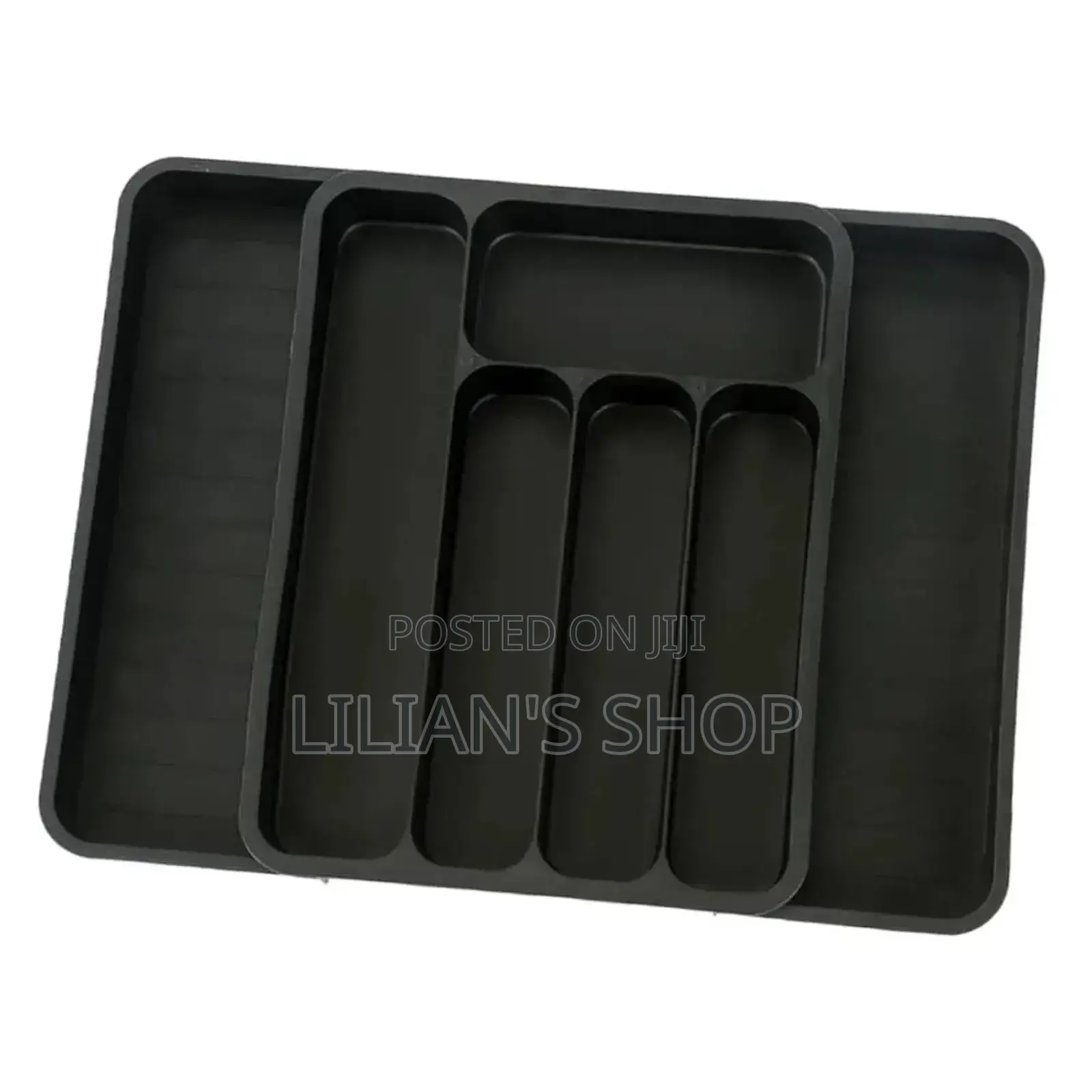 Space Saving Adjustable Kitchen Silverware Drawer Organiser