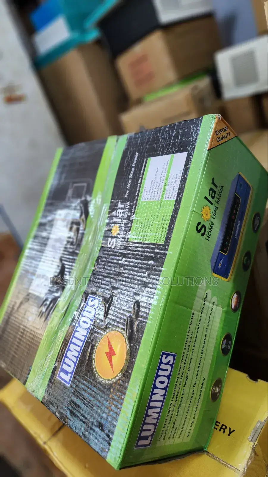850va/12v Pure Sine Wave Luminous Solar Inverter
