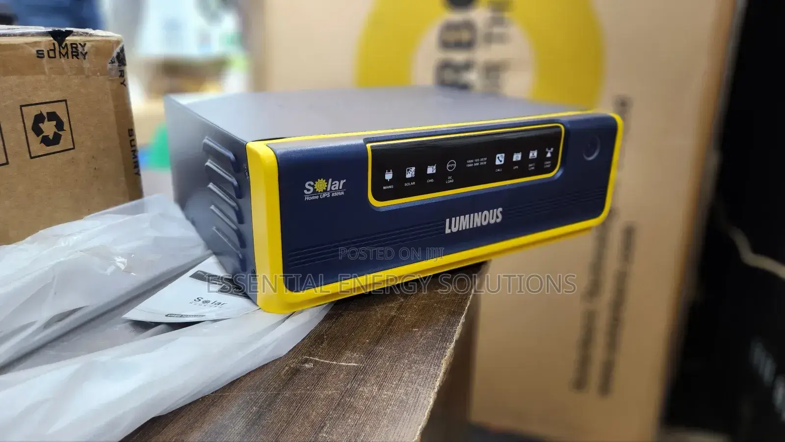 850va/12v Pure Sine Wave Luminous Solar Inverter