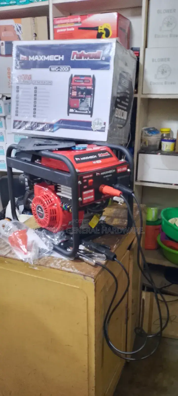 Maxmech-Petrol Welding Generator(120amps)