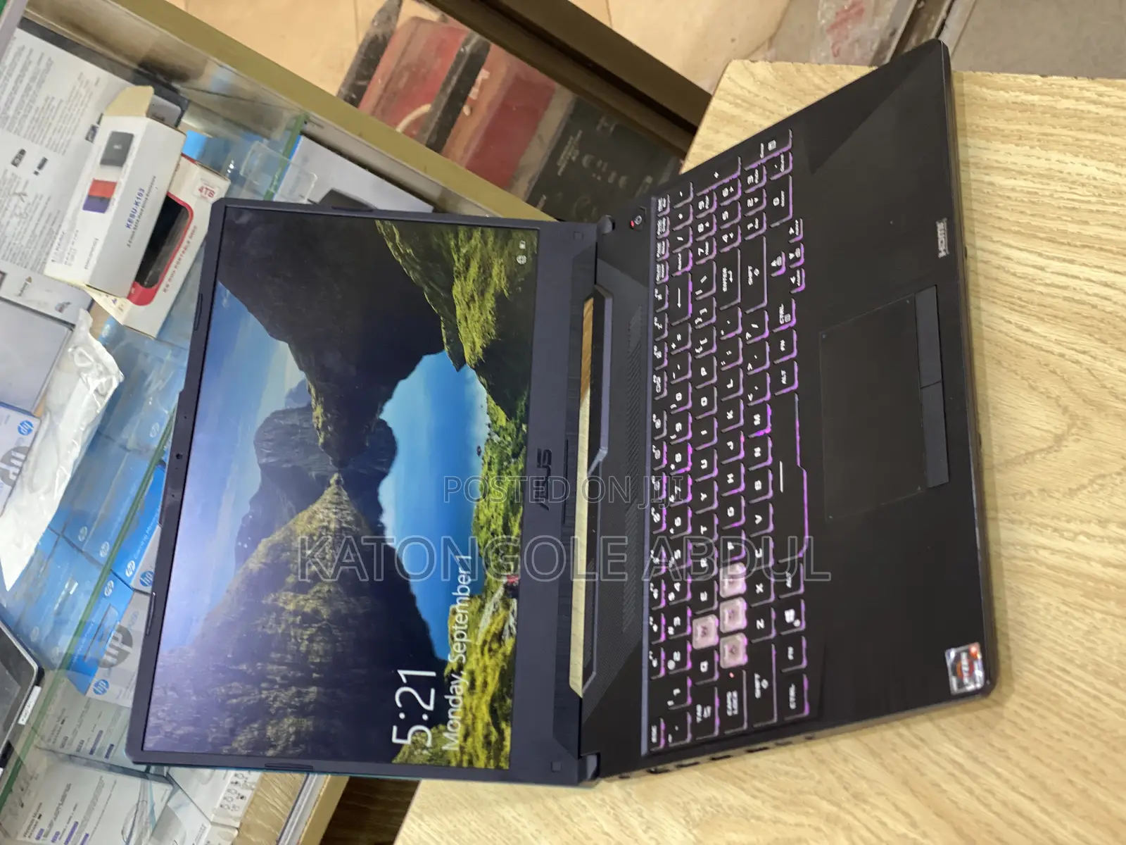 New Laptop Asus TUF Gaming A15 16GB AMD Ryzen 9 SSD 512GB