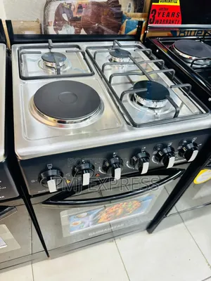Global Star Gas Coocker 3 Gas ,One Electric