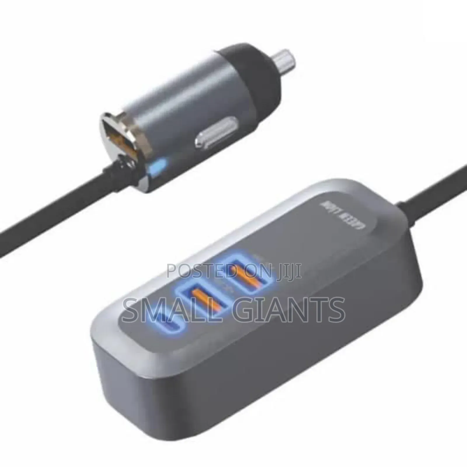 Green Lion Triple Qc Pd 100w Car Charger