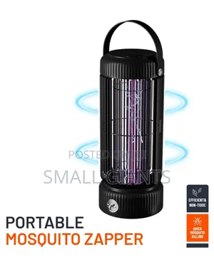 Porodo Portable Insect Zapper With 360° Trap Night Lamp