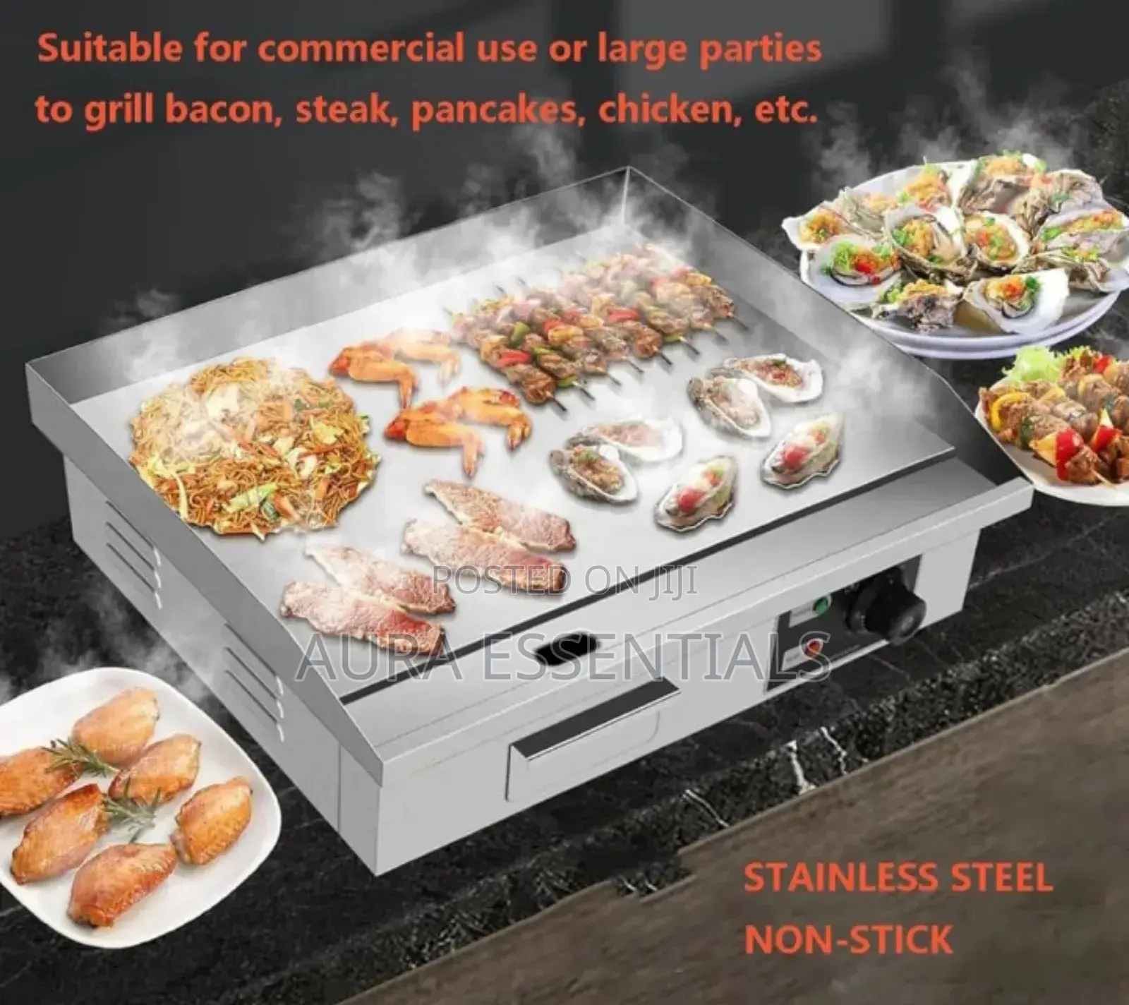 Commercial Electric Griddle( Electric Commercial Frying Pan )