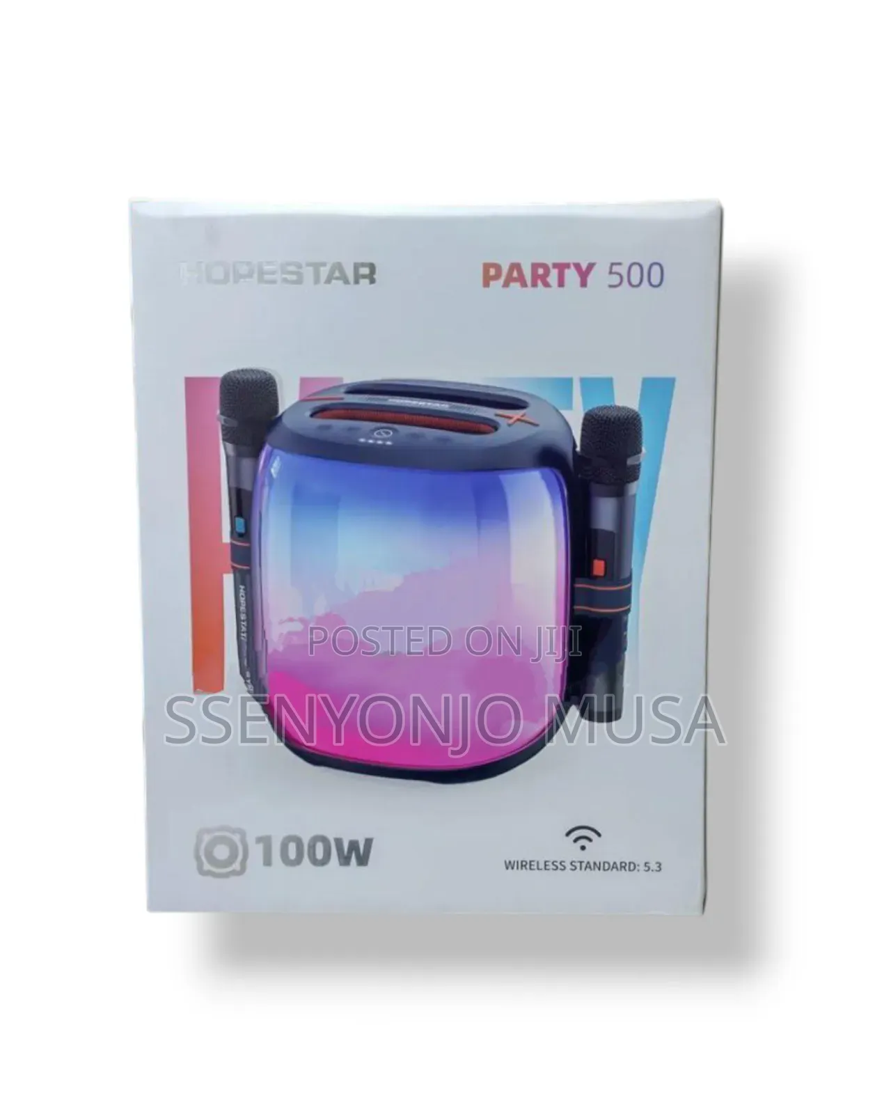 Hopestar Party 500 Wireless Speaker - 60w Woofer 2x 20w