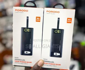 Porodo 20,000mah Pd 100w 130w Pb066 Power Bank