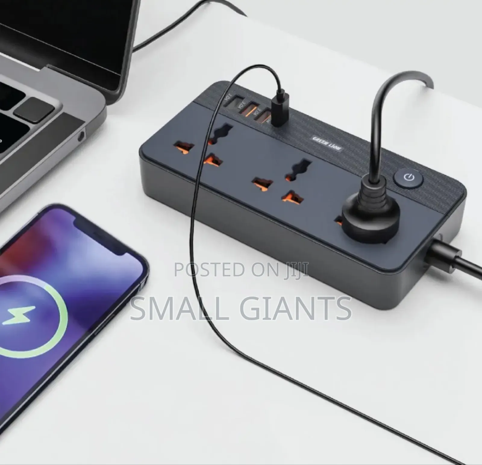 Green Lion Gs-200
Power
Socket
With 
3
Ac
Outlets and 4
Usb Ports
