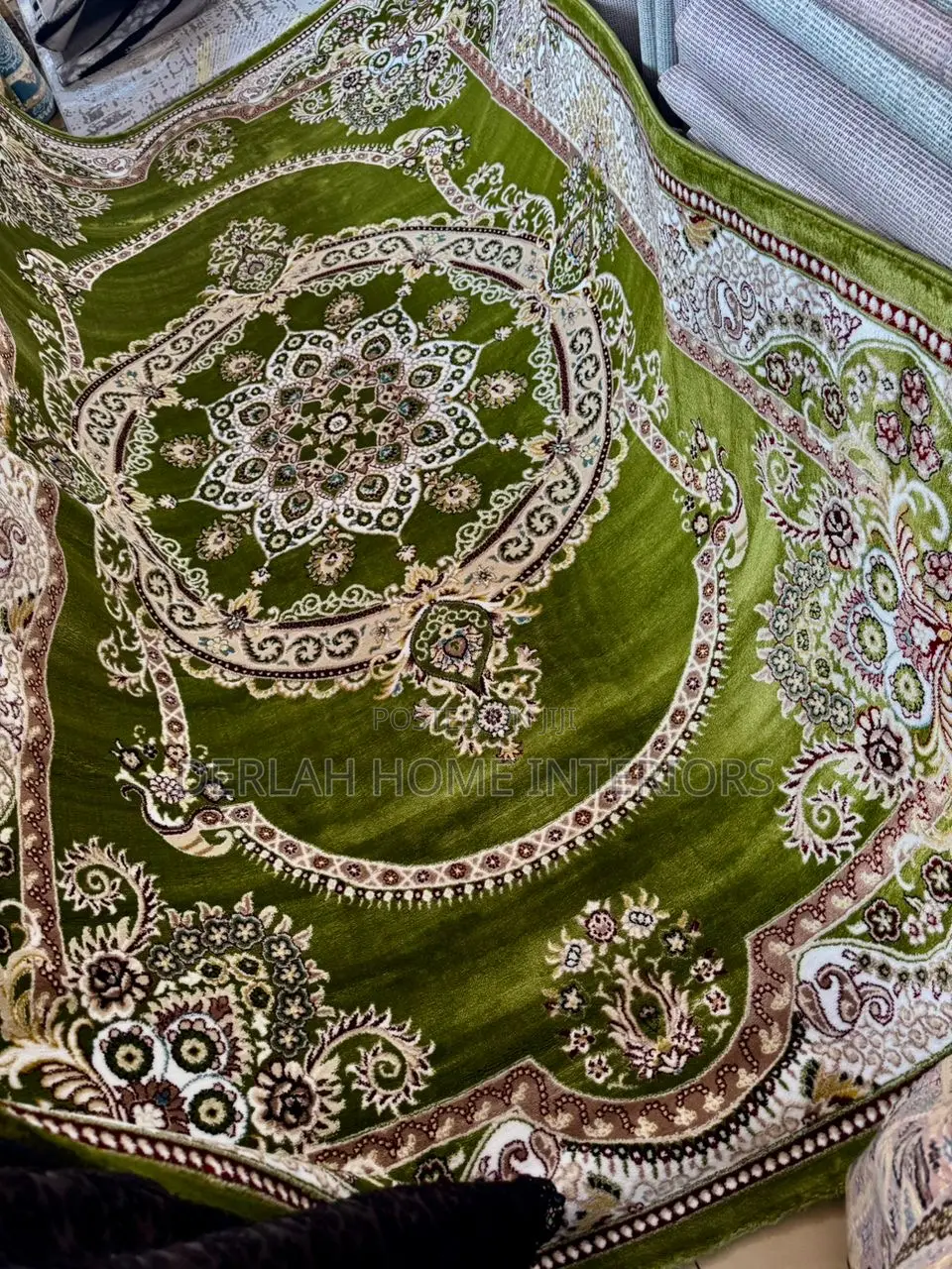 Lemon Green Carpet