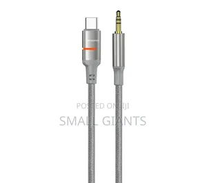 Porodo Aux to Usb-C Led Light Cable