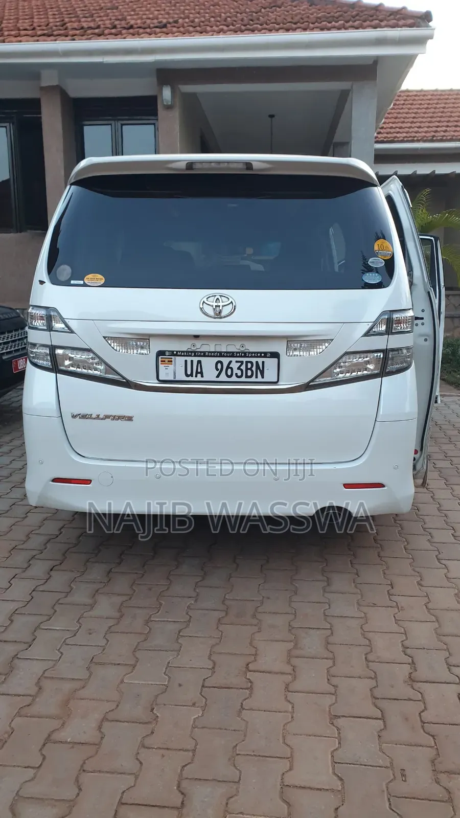 Toyota Vellfire 2012 White