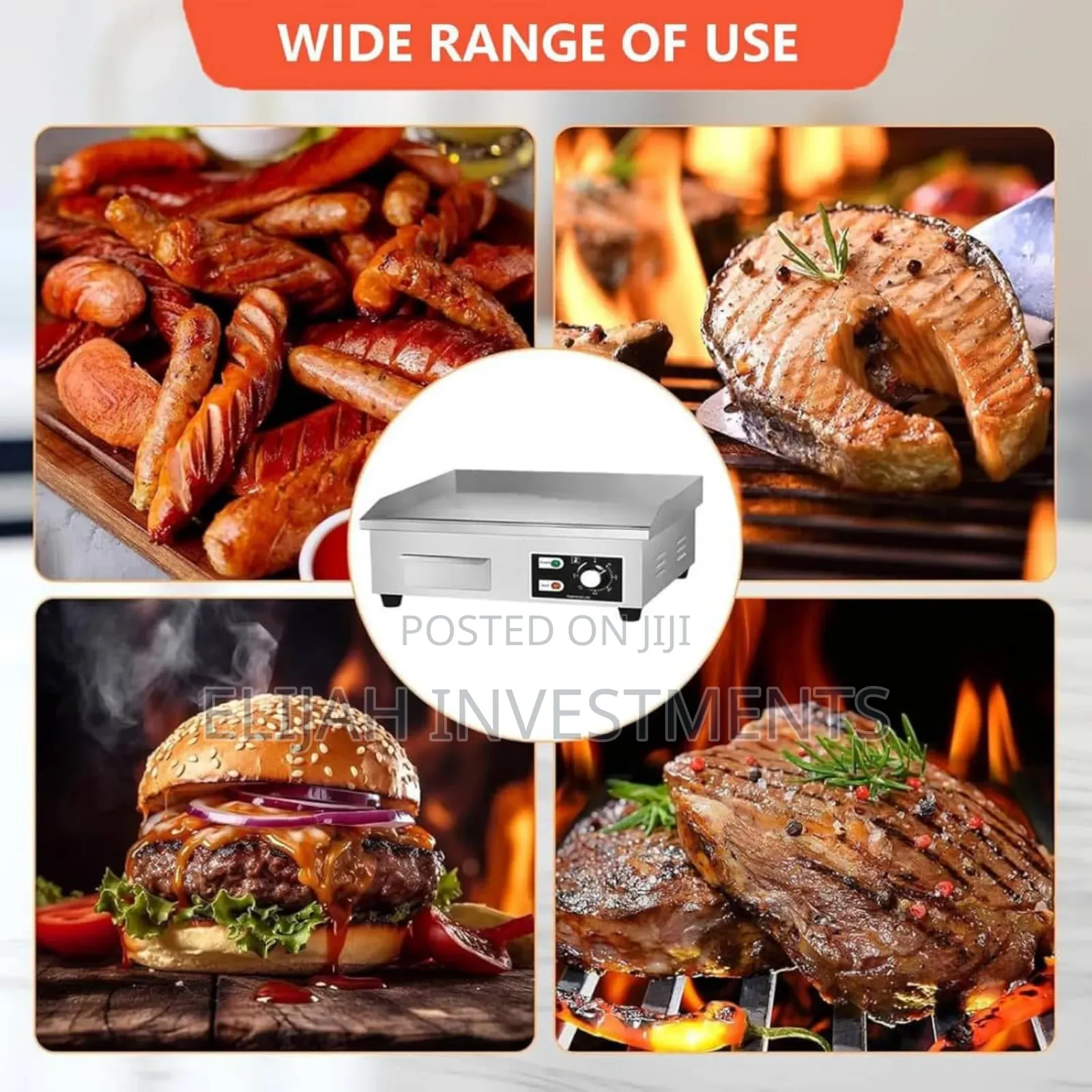 Commercial Electric Griddle( Electric Commercial Frying Pan )