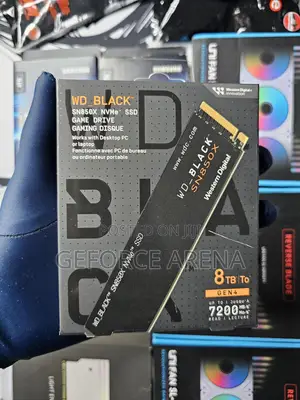 Western Digital 8tb Nvme M.2 SSD - Gen4 SSD - 7.2gb/S Speed