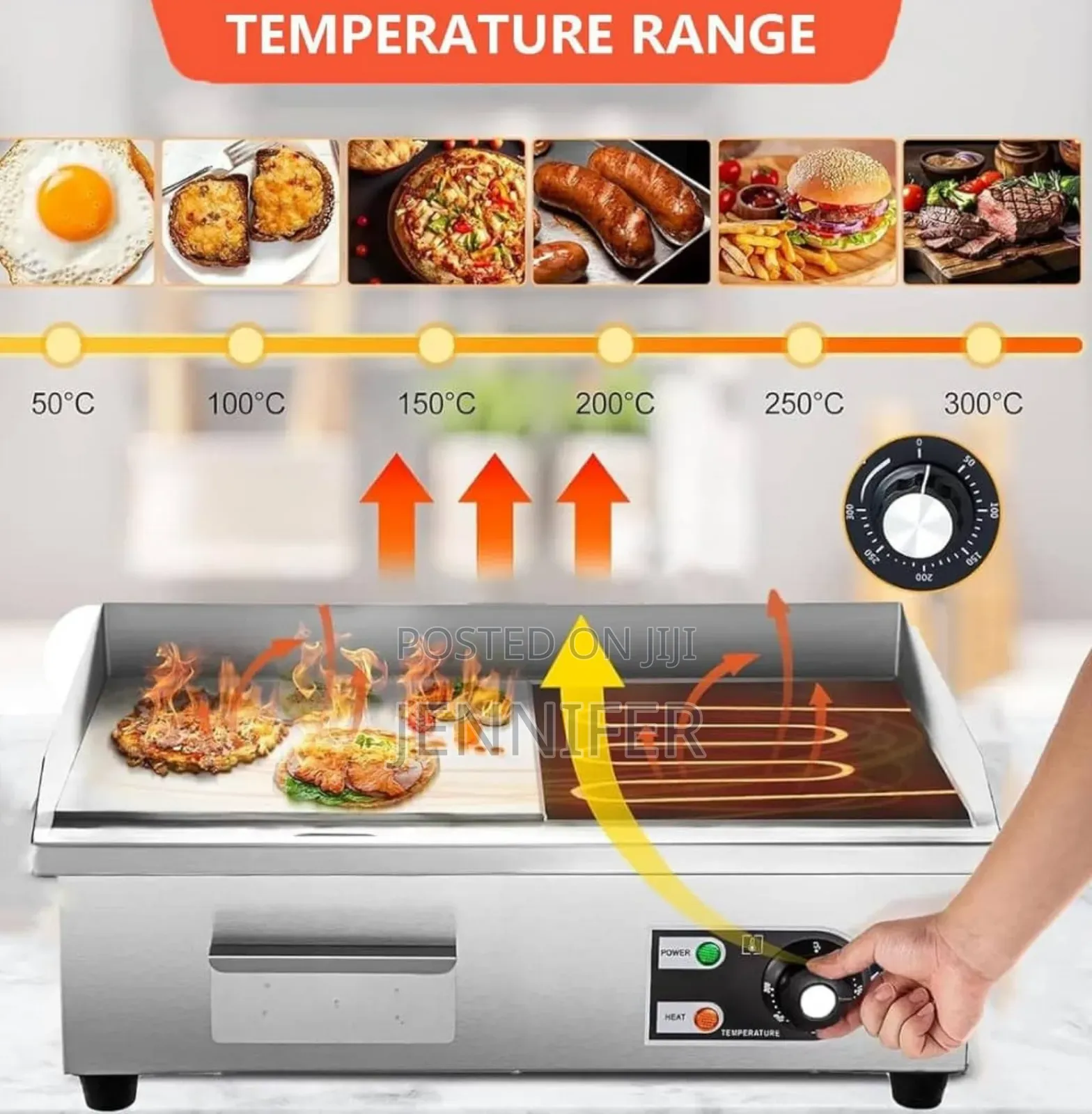 Commercial Electric Griddle( Electric Commercial Frying Pan )