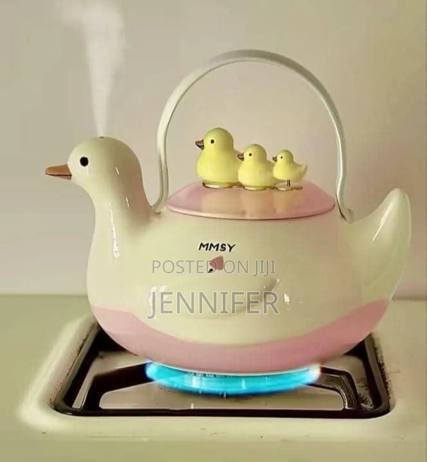 1000ml Ceramic Duck Teapot