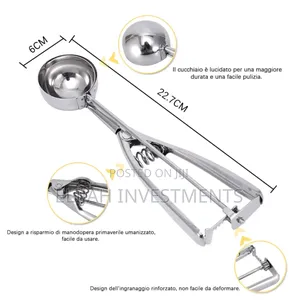 Stainless Steel Ice Cream Dispenser Spoon