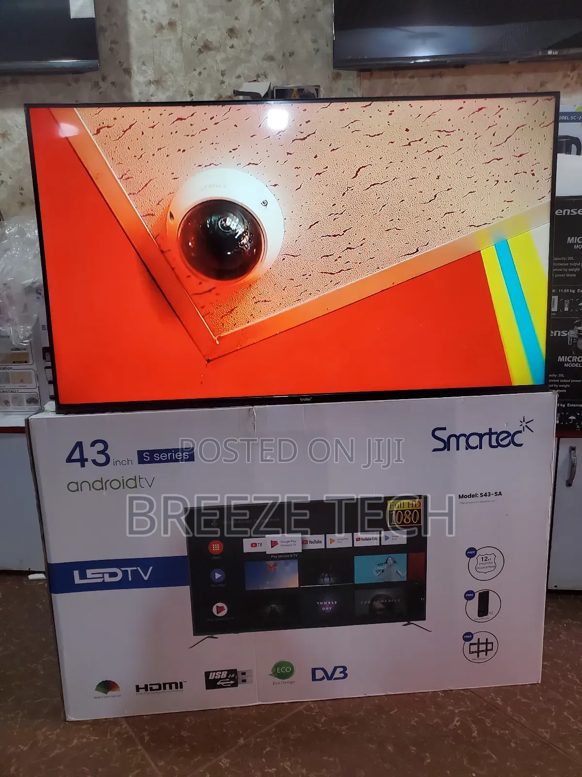 Smartec Tv 43" Smart Flat Screen