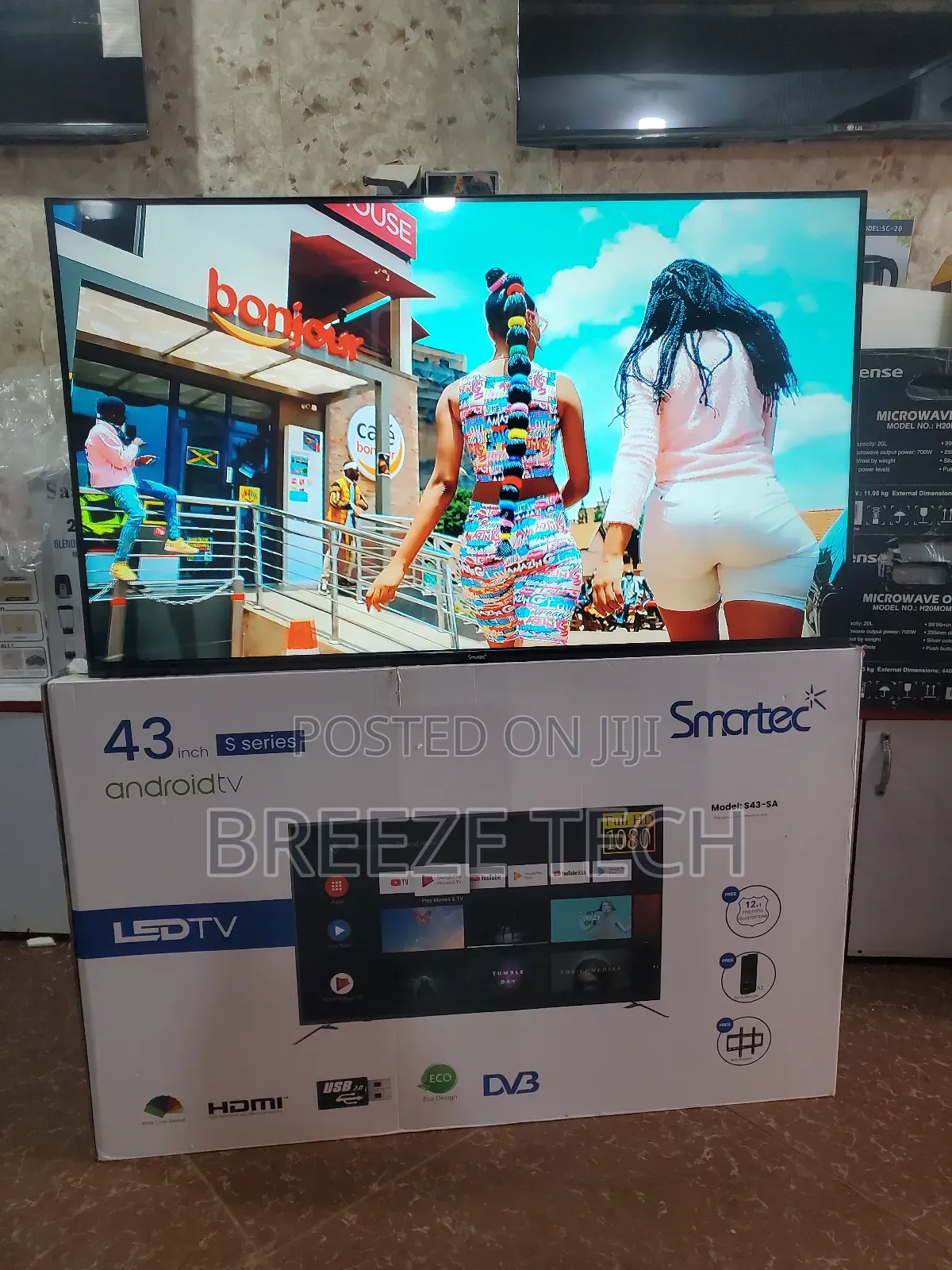 Android Tv 43"Inch Smartec