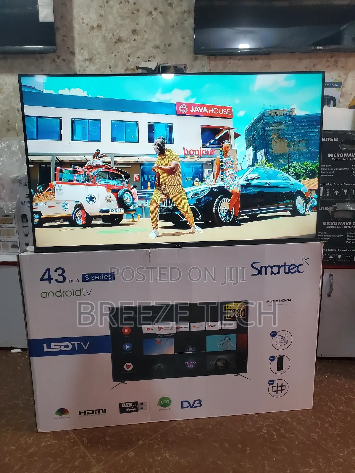 Android Tv 43"Inch Smartec