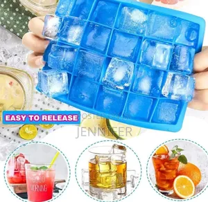 Silicone Ice Cube Maker 24-Cubes