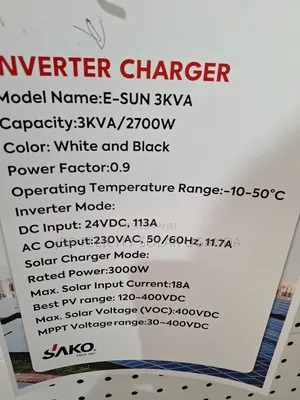 Sako Solar 3kva Hybrid Inverter