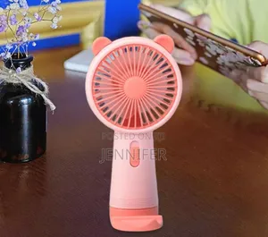 Compact Mini Fan - Rechargeable Portable Cooling Device