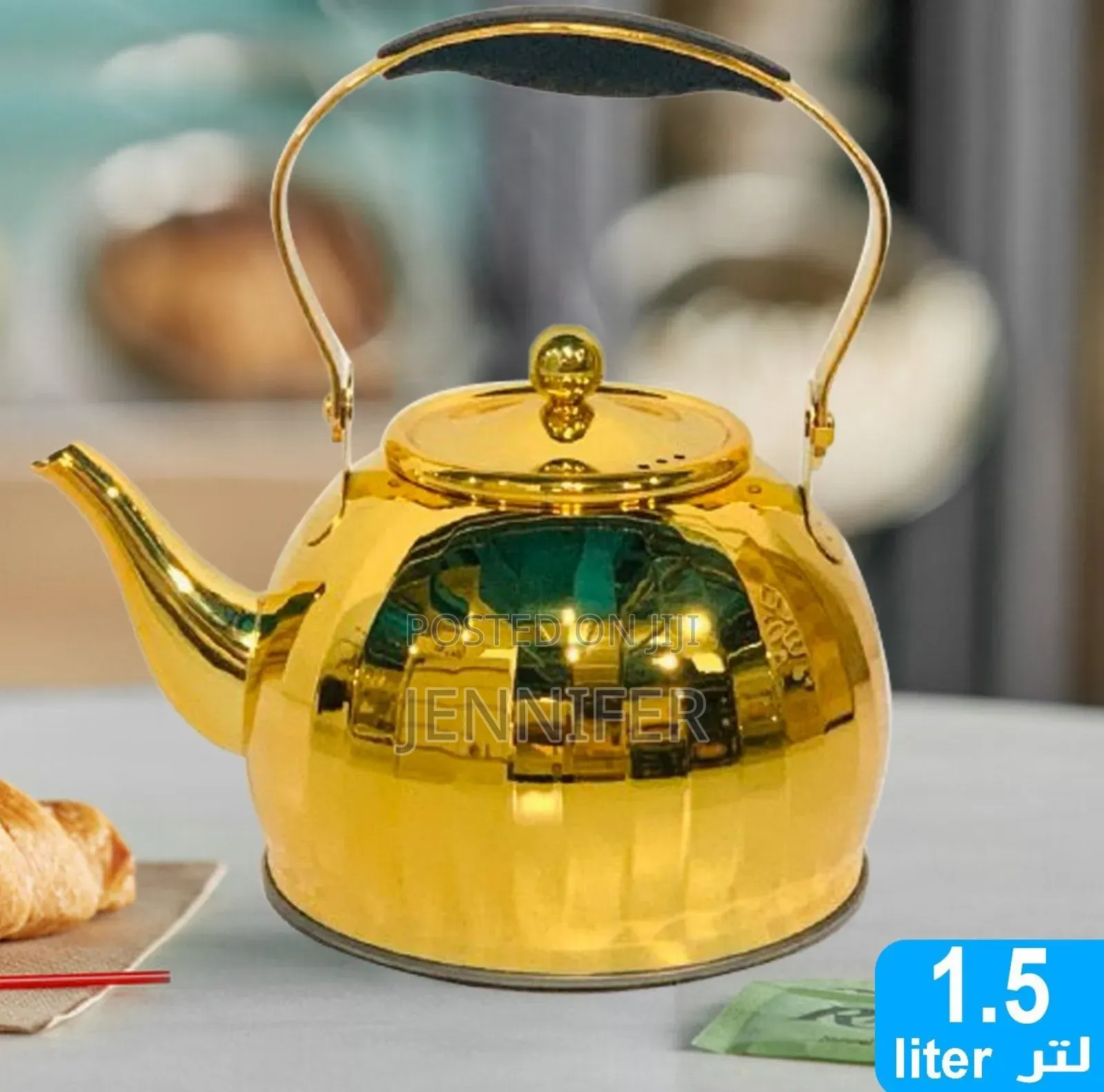 3l Gold Stainless Steel Kettle