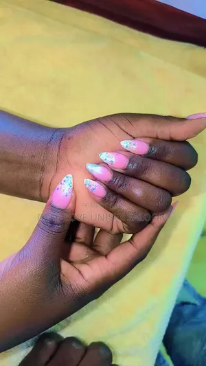 Nails. French Gel