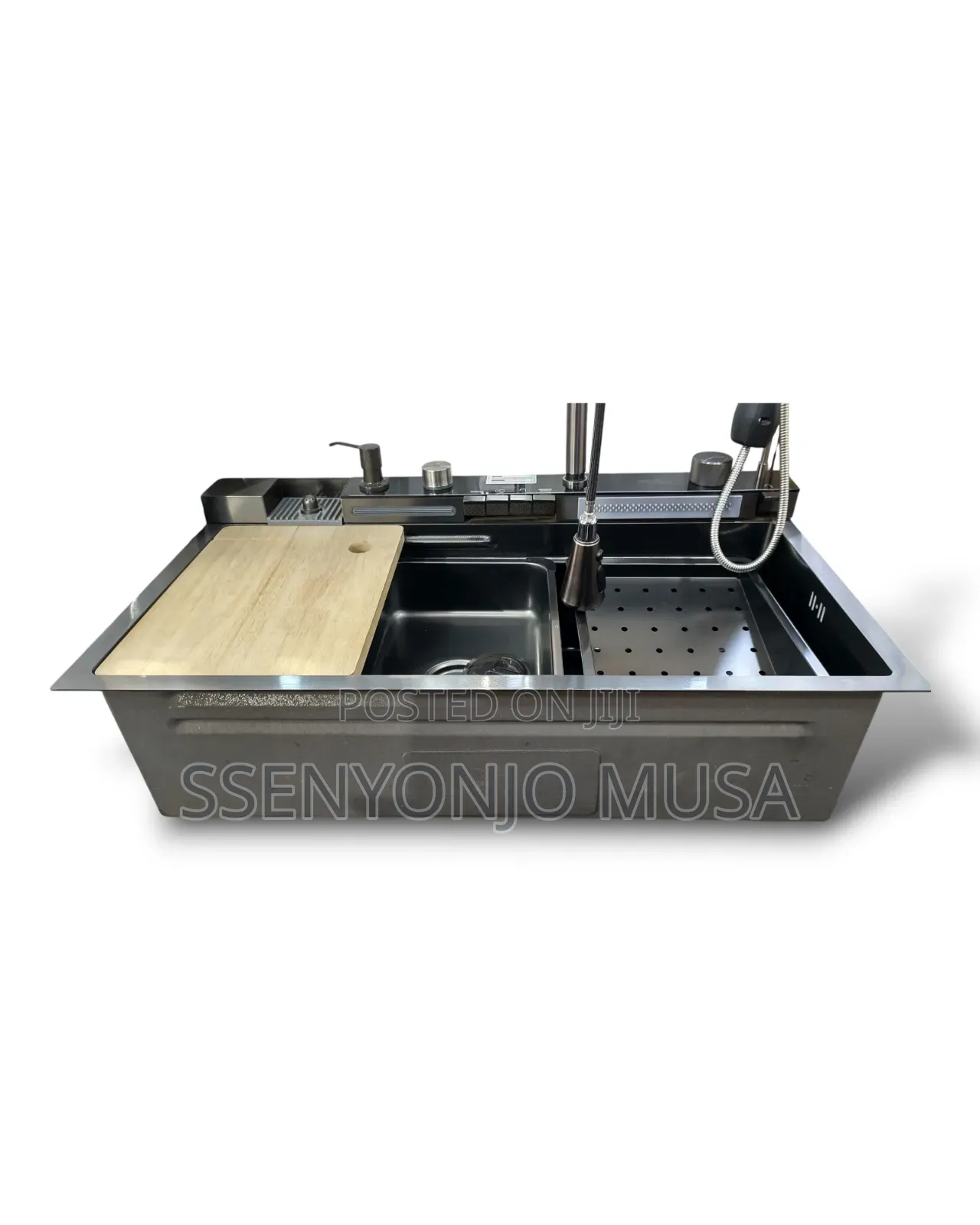 Large Stainless Steel Kitchen Sink With Digital Display