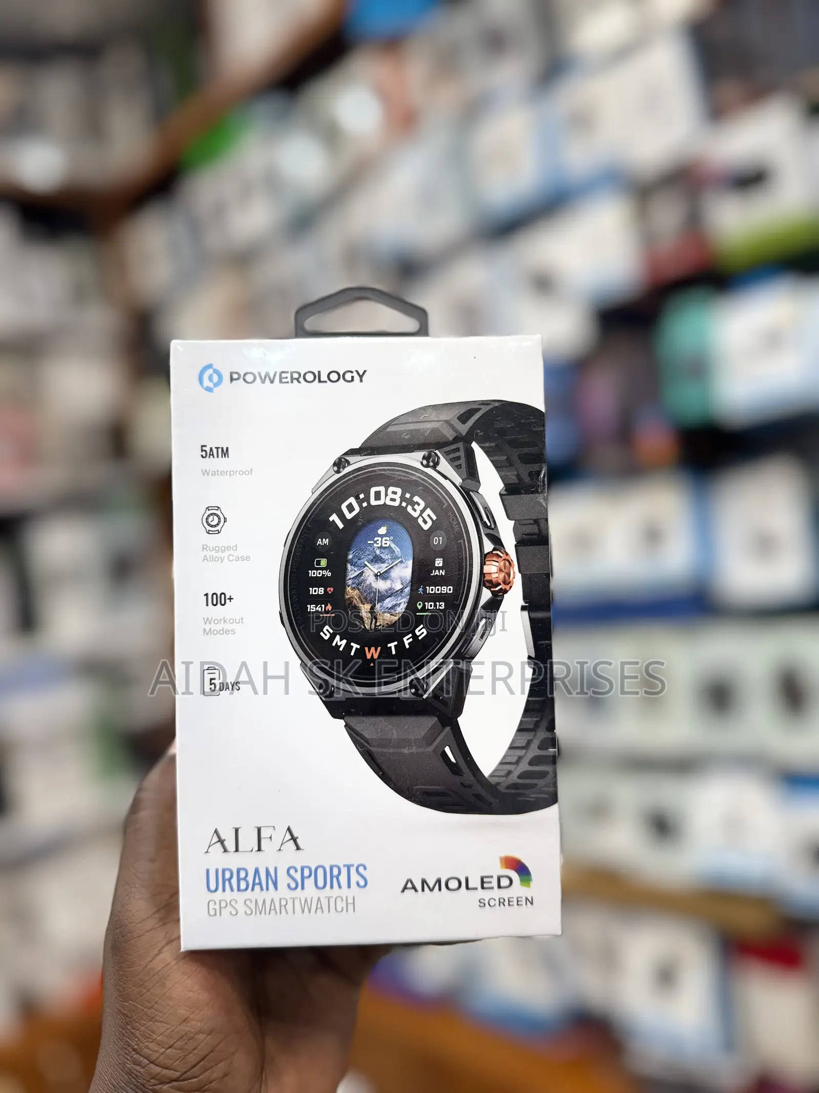 Powerology Alfa Urban Sports GPS Smart Watch