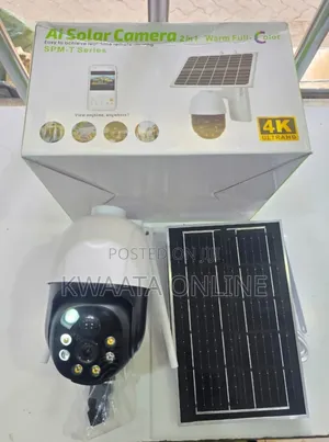 6mp Ai 4g Solar PTZ Surveillance Hd Camera