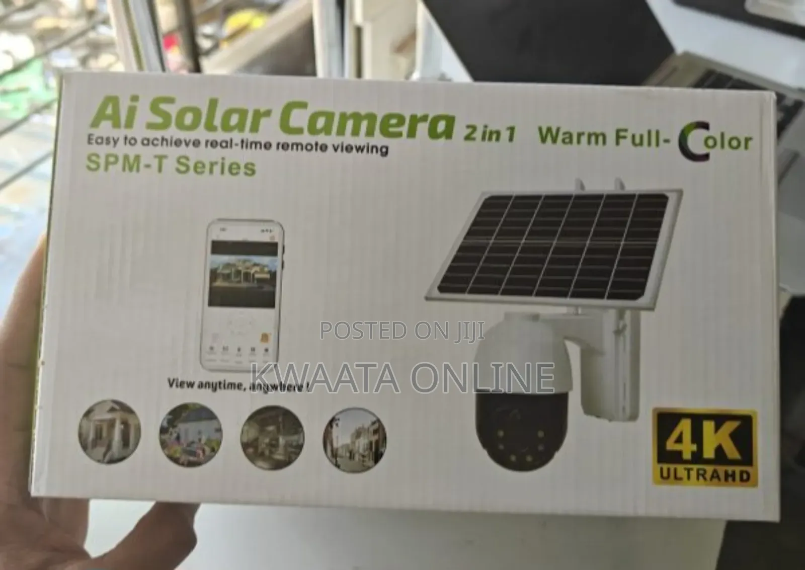 6mp Ai 4g Solar PTZ Surveillance Hd Camera
