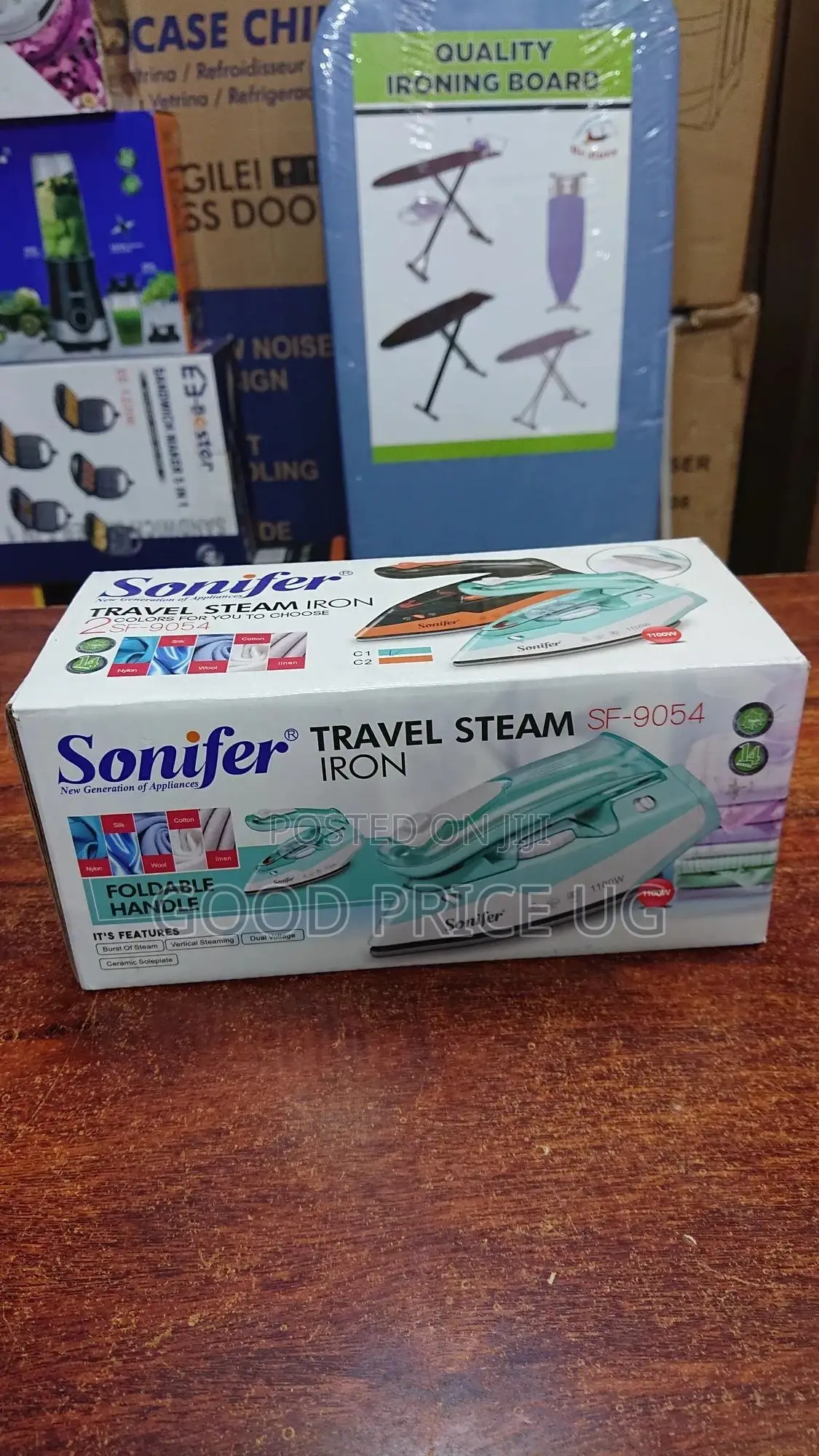 Sonifer Portable Foldable Travel Steam Iron
