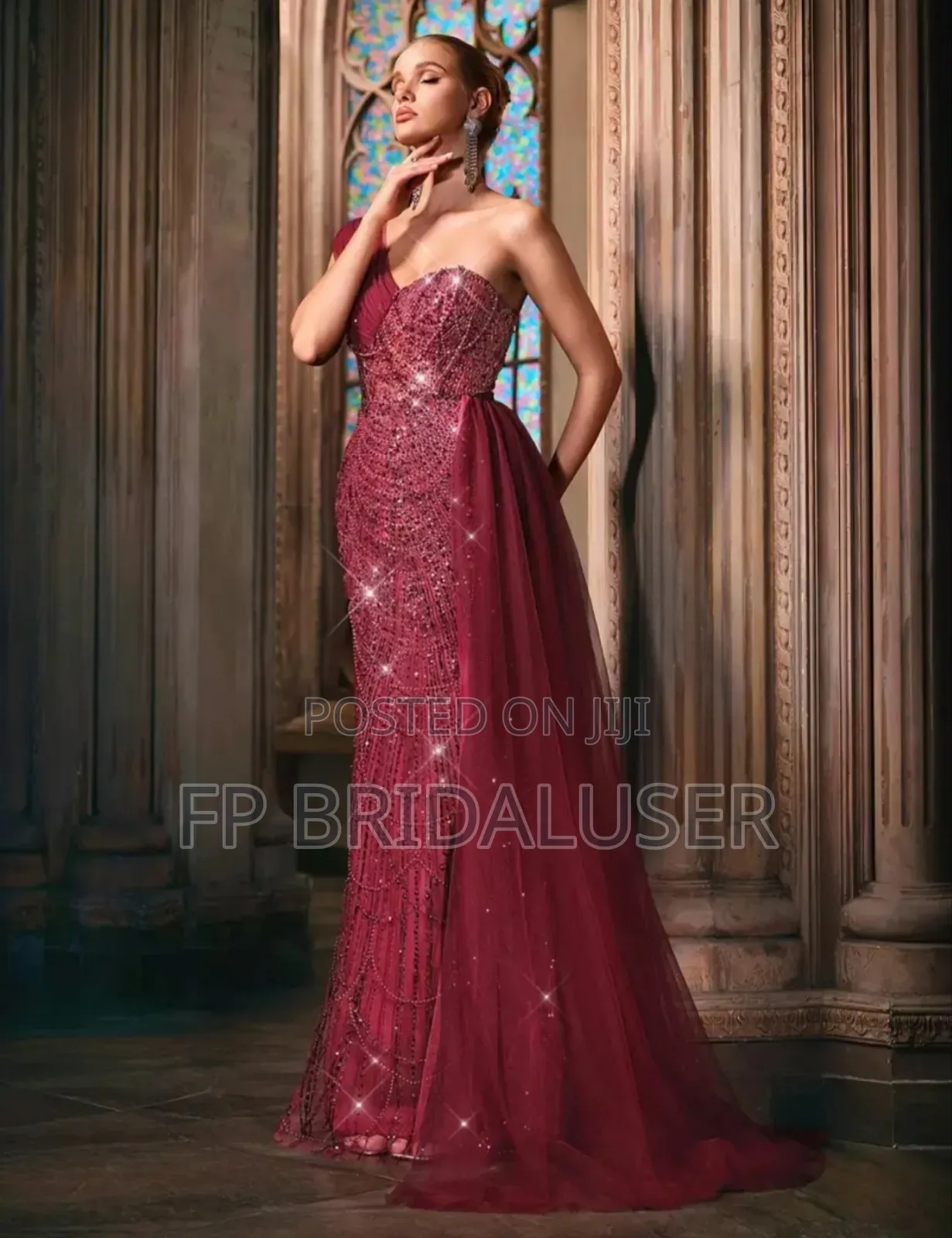 Metroon Back Sleeve Party Dress for Hire X2
