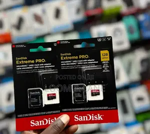 Sandisk Extreme Pro Microsdxc Uhs-I Memory Card 128gb