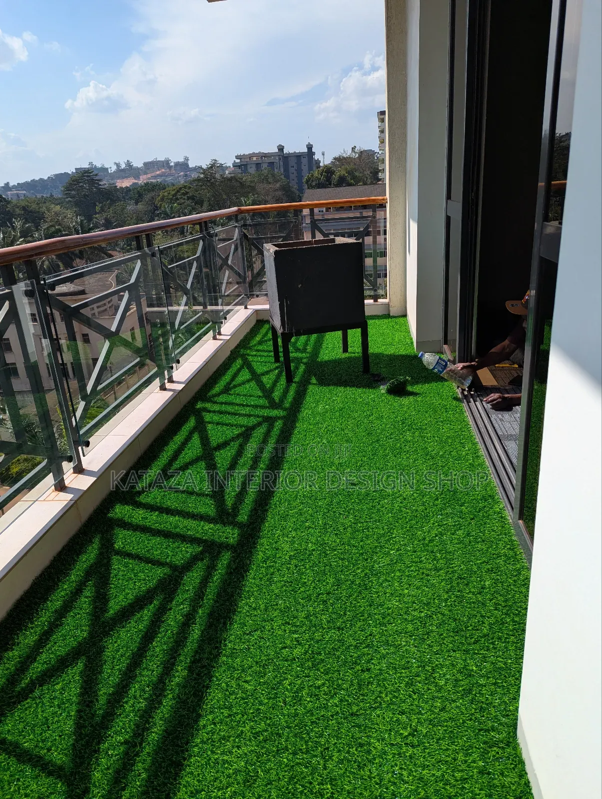 Green Balcony Grass