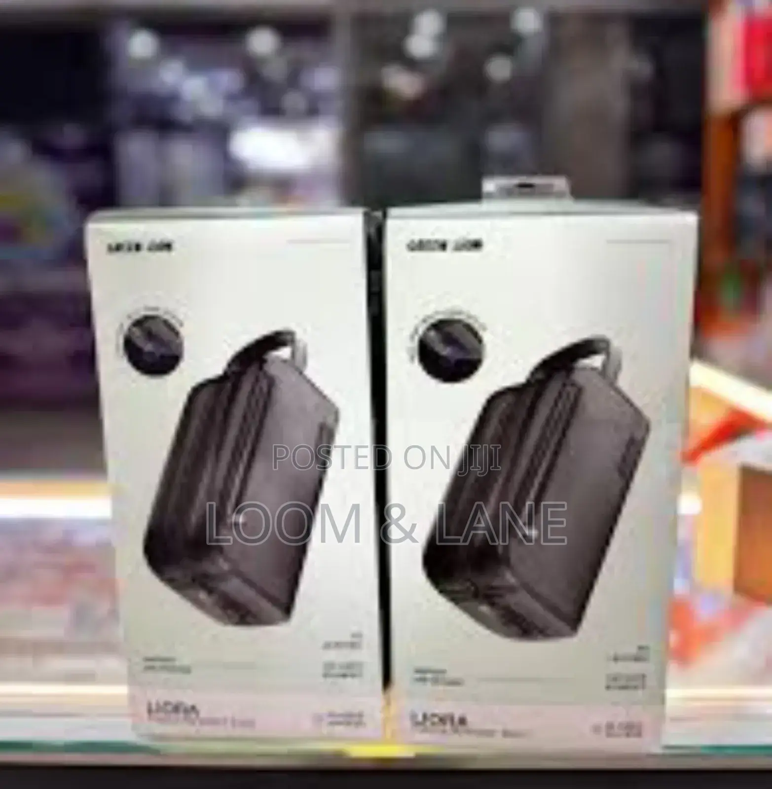 Green Lion Liora Fingerprint Bag With Leather Strip Led Indicator