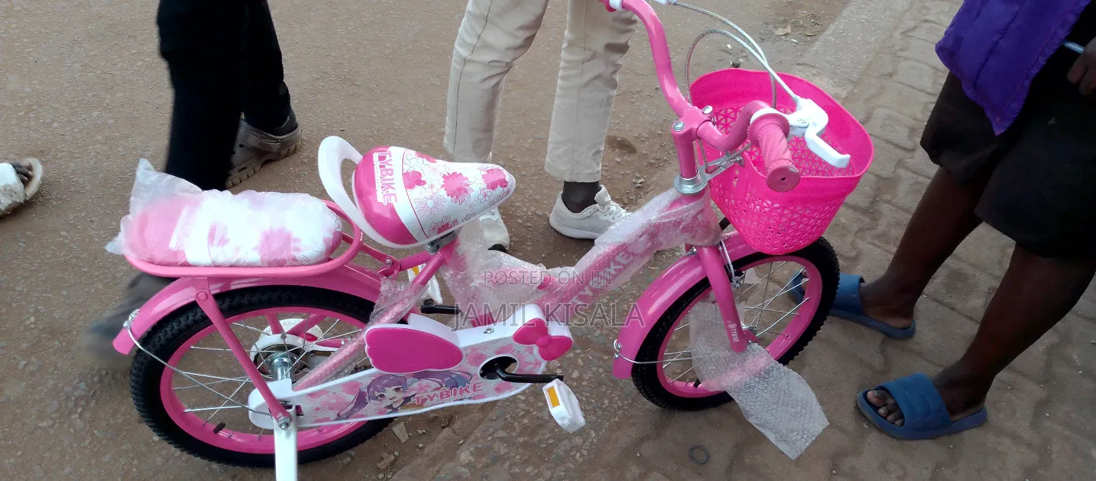 Girlish Bike Pink in Color