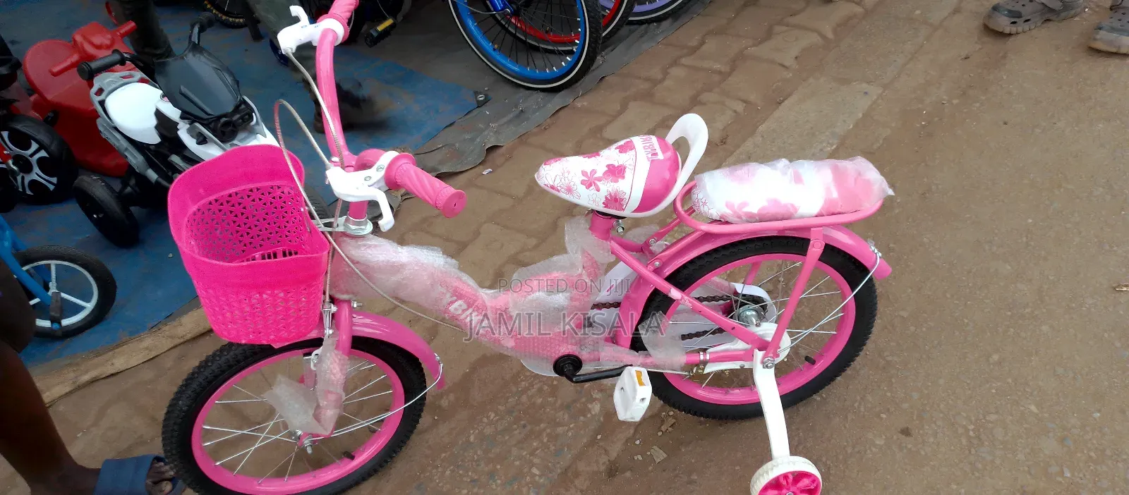 Girlish Bike Pink in Color