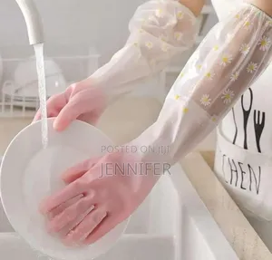Long Arm Latex Multifunction Dish Washing Gloves