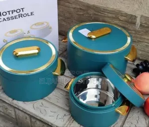 3pcs Inner Stainless Steel Food Warmer Casserole