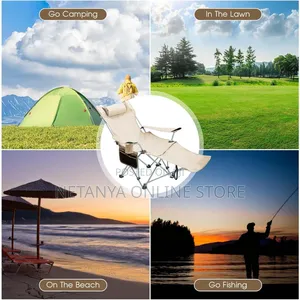 Dual Purpose Portable Folding Camping Chair