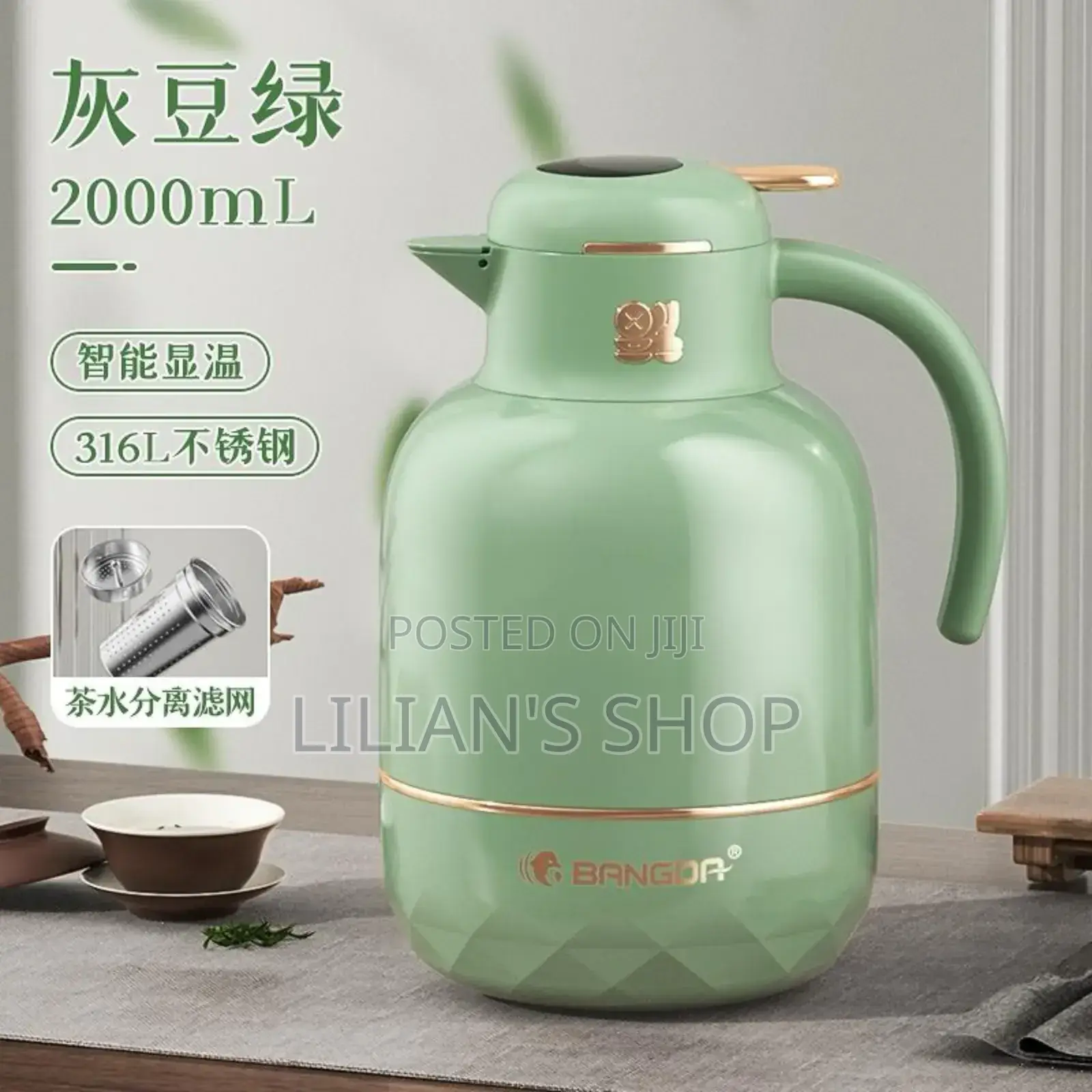 2l Bangda Unbreakable Tea Flask.