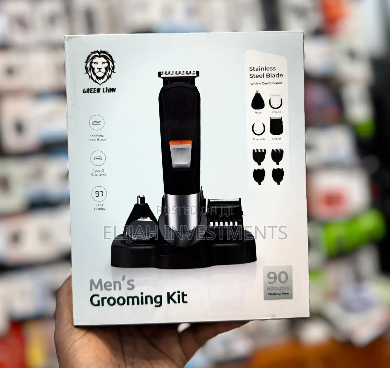 Green Lion - Men Grooming Set