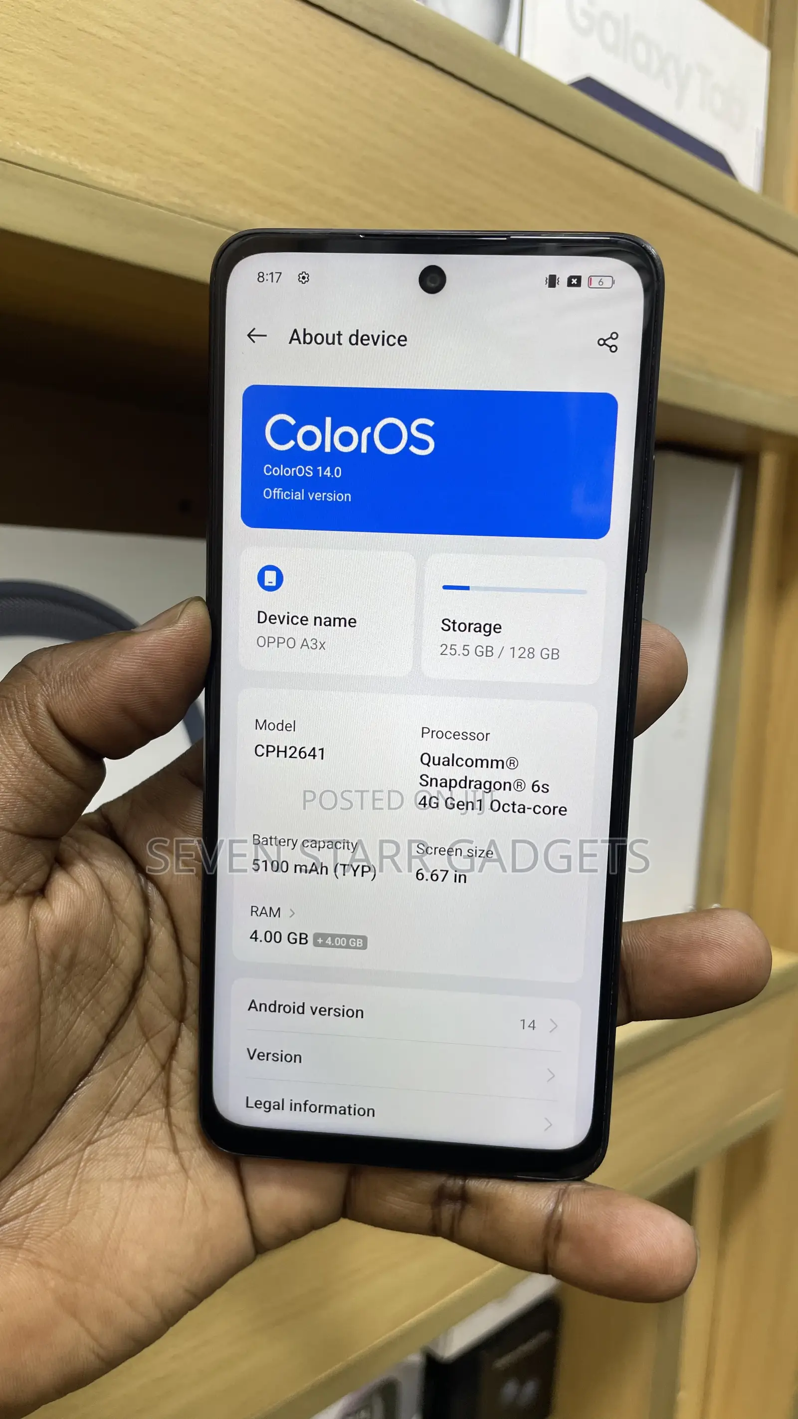Oppo A3x 128 GB